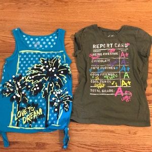 Lot of 12 play condition tees Justice GAP 8